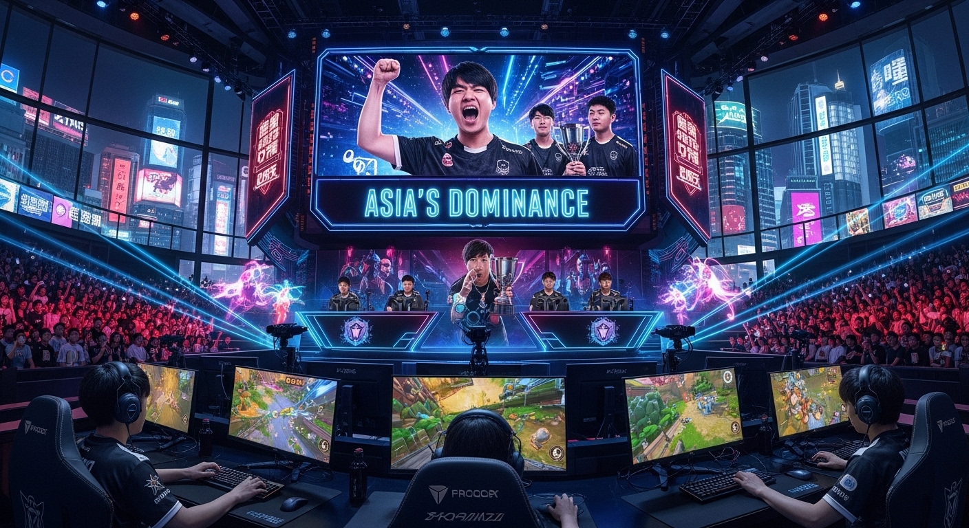 Asia’s Dominance in Competitive Gaming